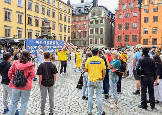 Image for article Svezia: Lo scenario unico davanti al Museo del Premio Nobel conquista i turisti di tutto il mondo