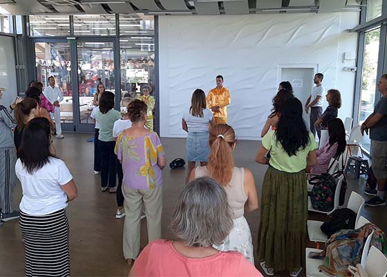 Image for article Bulgaria: Presentazione della Falun Dafa al Festival della Salute di Burgas
