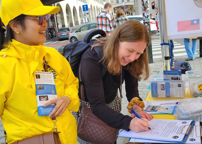 Image for article Belgio: la gente condanna il prelievo forzato di organi da parte del PCC