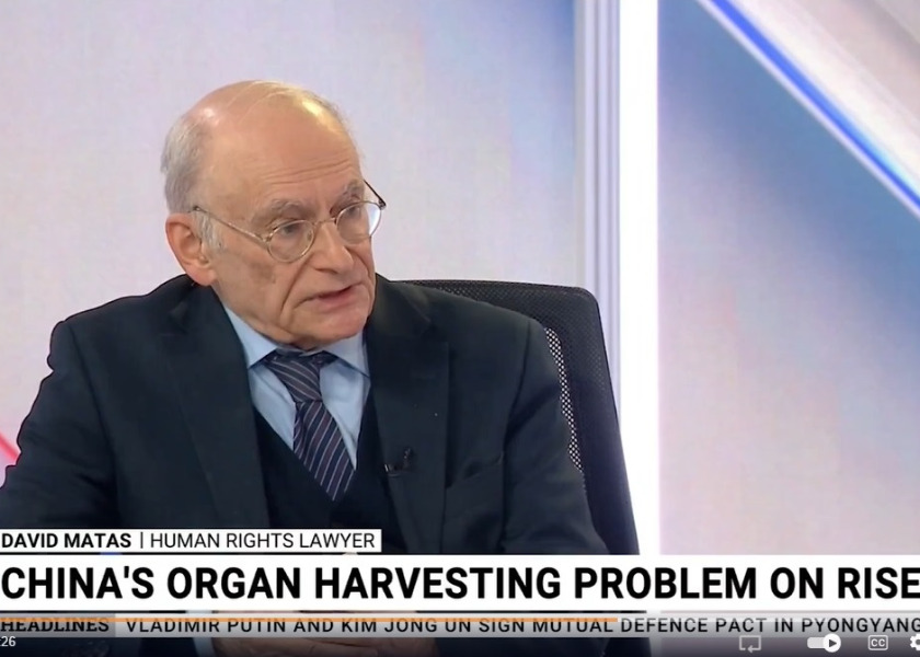 Image for article Radio australiana intervista David Matas sul prelievo forzato di organi e sulla repressione transnazionale del PCC