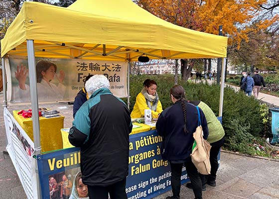 Image for article Francia: Giornate informative in due città, il pubblico condanna la persecuzione