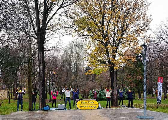 Image for article I rumeni lodano la Falun Dafa: “Verità, Compassione e Tolleranza possono creare una società veramente giusta”