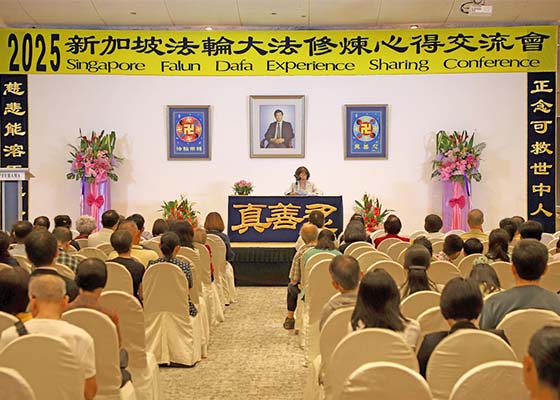 Image for article Praticanti provenienti da Singapore, Malesia e Indonesia partecipano alla Conferenza di condivisione delle esperienze della Falun Dafa 2025 a Singapore