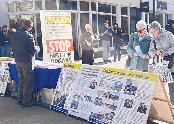Image for article Irlanda: Sostegno al Falun Gong durante le attività organizzate per sensibilizzare l'opinione pubblica sulla persecuzione in Cina