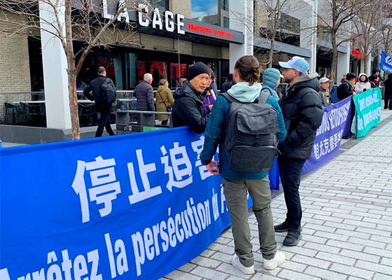 Image for article Canada: La persecuzione della Falun Dafa da parte del PCC denunciata durante una serie di eventi a Montreal