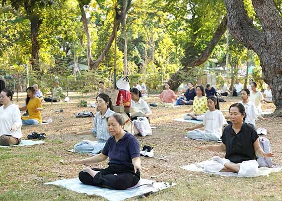 Image for article Thailandia: I praticanti celebrano la Giornata Mondiale della Falun Dafa