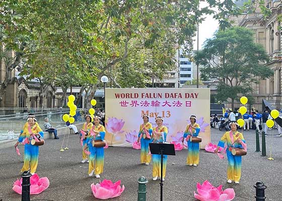 Image for article La popolazione di Sydney ha espresso il proprio sostegno alle celebrazioni della Giornata Mondiale della Falun Dafa
