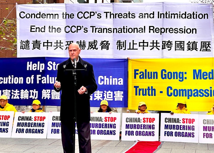 Image for article Sydney: I leader della comunità esprimono il loro sostegno al Falun Gong durante una manifestazione per commemorare i 27 anni di persecuzione (Parte 2)
