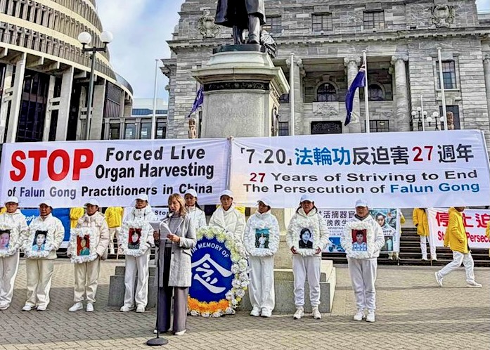 Image for article Nuova Zelanda: manifestazione, marcia e veglia a lume di candela per protestare pacificamente contro i 27 anni di persecuzione in Cina