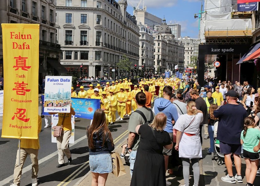 Image for article Londra, Regno Unito: Marcia e manifestazione contro la persecuzione del PCC